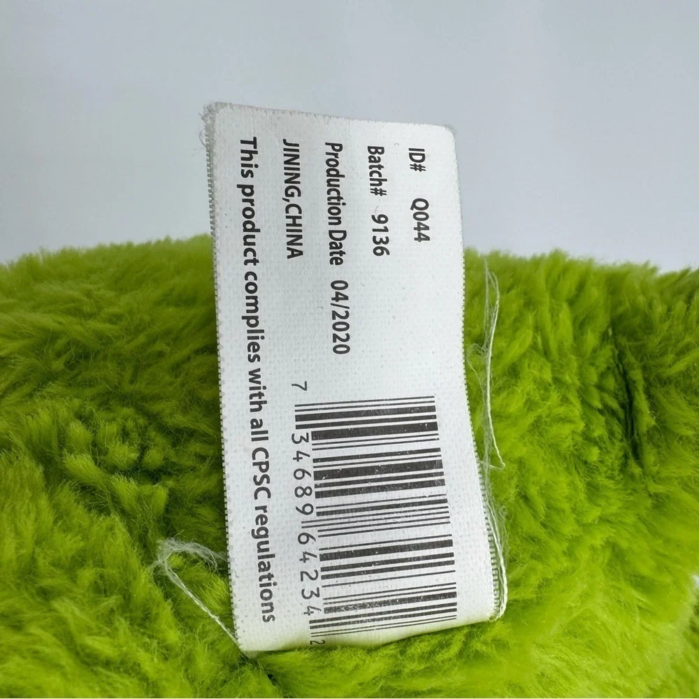 Kellytoy Green Plush Triceratops Toy